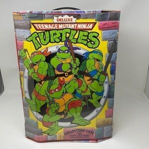Vintage TMNT Teenage Mutant Ninja Turtles carrying storage case